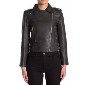Walter Baker “LiZ” biker Leather Jacket